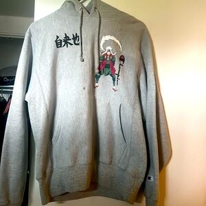 Champion X NARUTO collab sweater/hoodie pullover